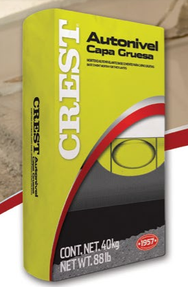 CREST AUTONIVELOR CAPA GRUESA 40 KG