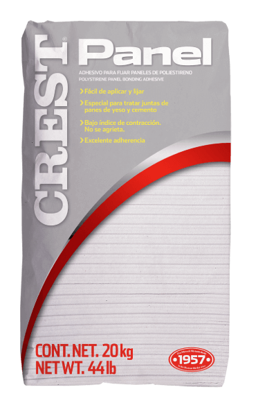 CREST PANEL GRIS PAPEL 20 KG