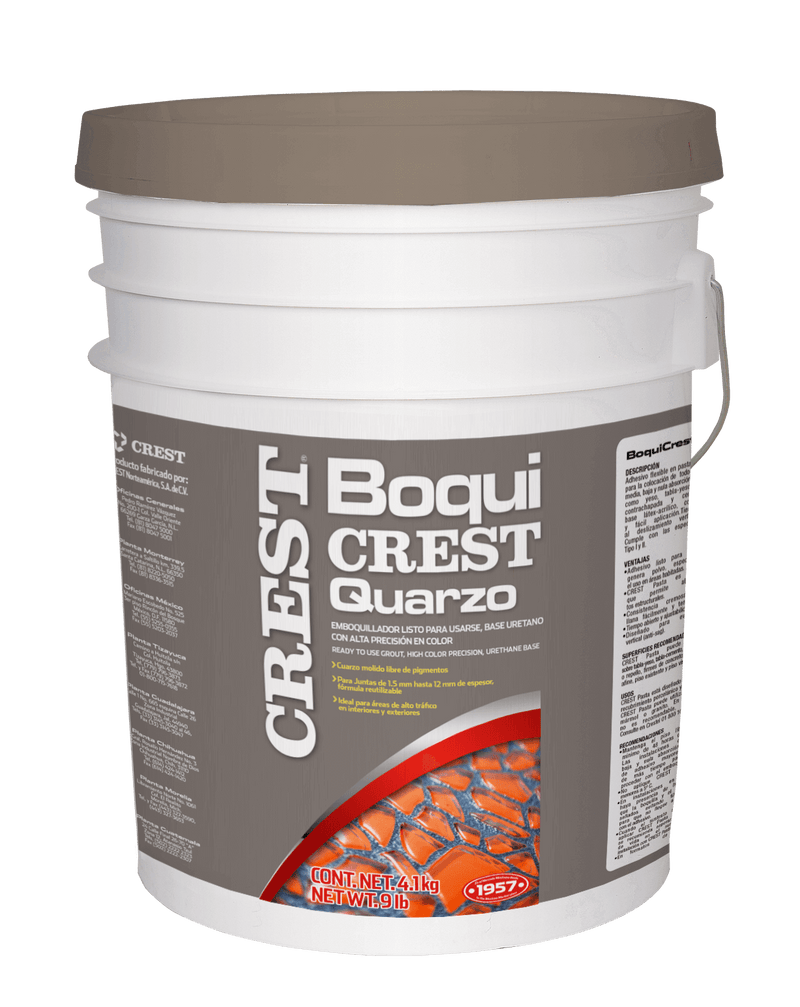 BOQUICREST QUARZO GRIS 4.1 KG