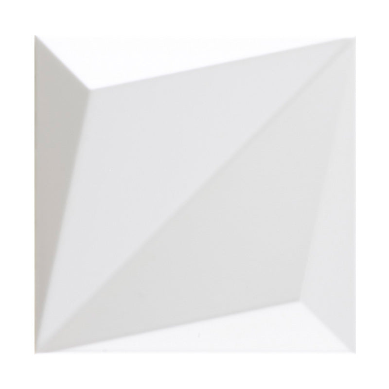 25X25 ORIGAMI WHITE GLOSS SHAPES