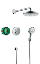 Sistema de ducha para instalación empotrada con ShowerSelect S termostato