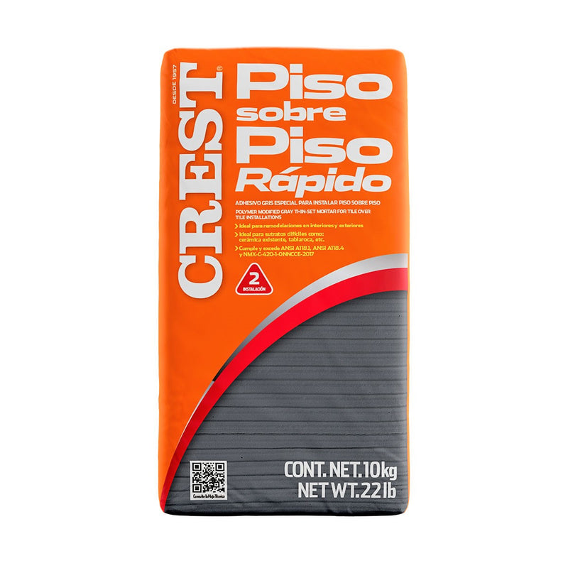 CREST PISO/PISO RAPIDO BLANCO 10 KG